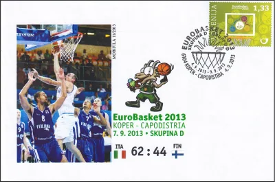 EUROBASKET 2013 SKUPINA D - GRUPPO D